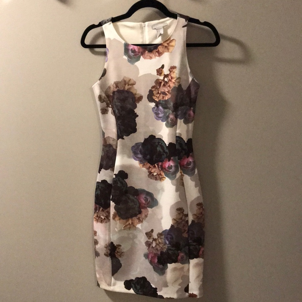 H&M floral dress xs